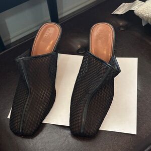 ASOS Black Mesh Women's Mules